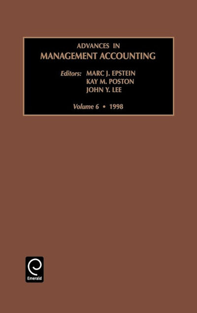 Advances in Management Accounting