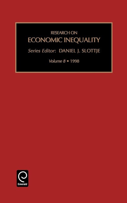 Book cover image for Research on Economic Inequality ISBN: 9780762303595