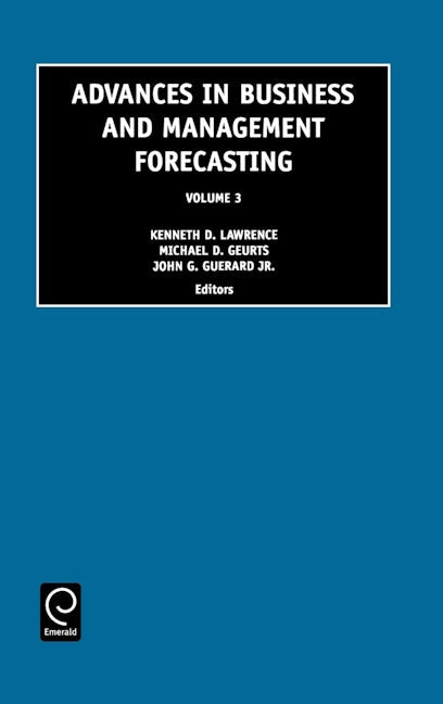 Advances in Business and Management Forecasting