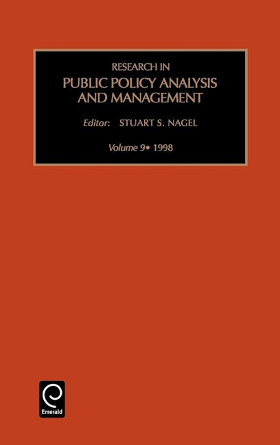 Book cover image for Research in Public Policy Analysis and Management ISBN: 9780762305087
