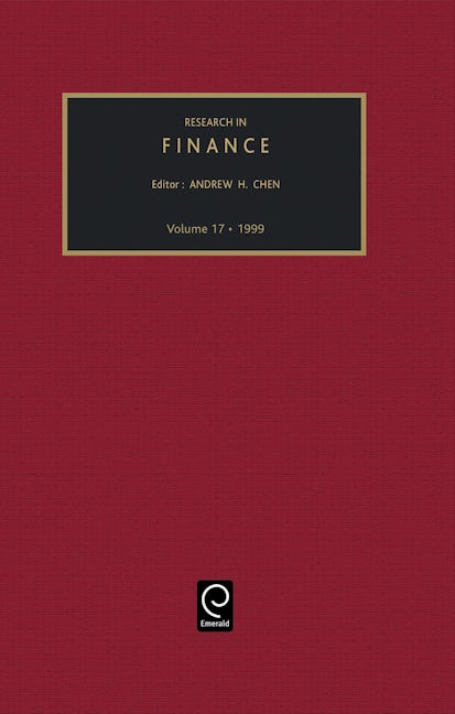 Book cover image for Research in Finance ISBN: 9780762305650