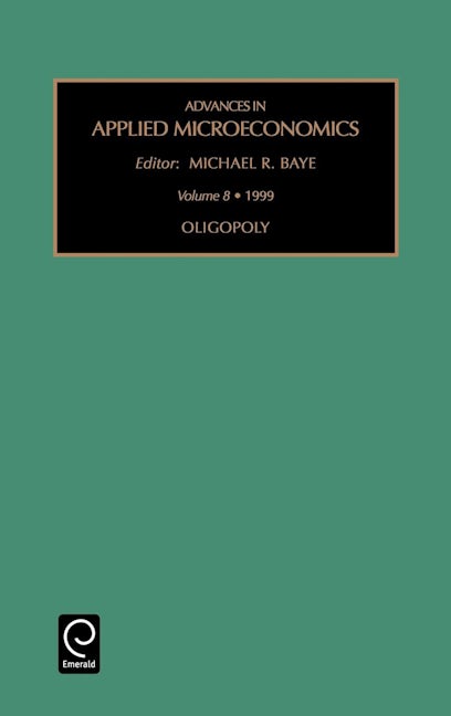 Book cover image for Oligopoly ISBN: 9780762305766
