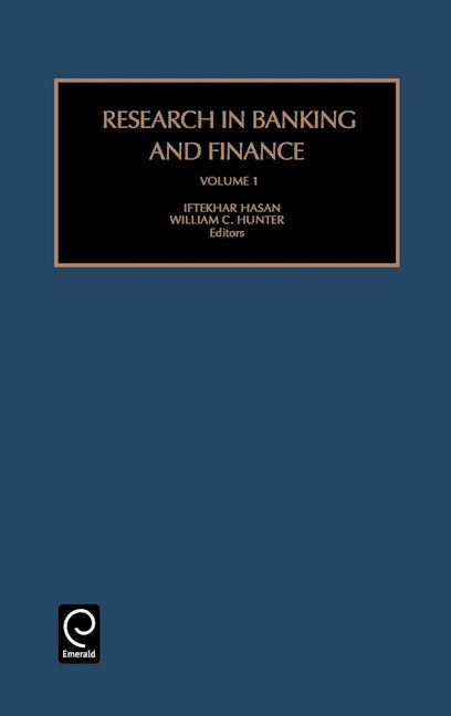Book cover image for Research in Banking and Finance ISBN: 9780762306855