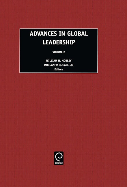 Book cover image for Advances in Global Leadership ISBN: 9780762307234