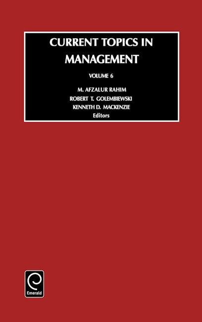 Current Topics in Management