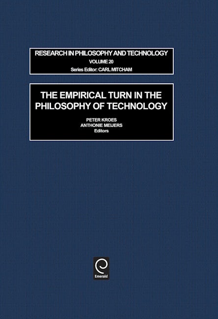 The Empirical Turn in the Philosophy of Technology