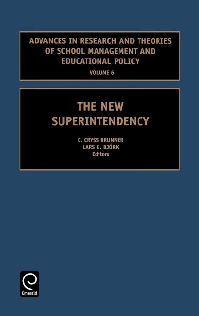 Book cover image for The New Superintendency ISBN: 9780762308163