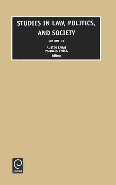 Book cover image for Studies in Law, Politics and Society ISBN: 9780762308521