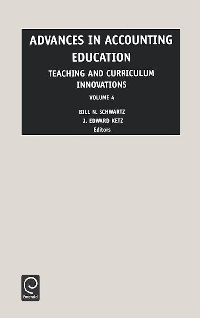 Book cover image for Advances in Accounting Education ISBN: 9780762308569