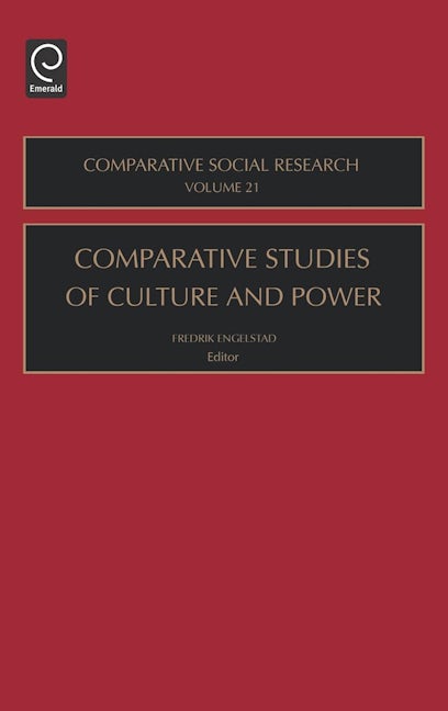 Book cover image for Comparative Studies of Culture and Power ISBN: 9780762308859