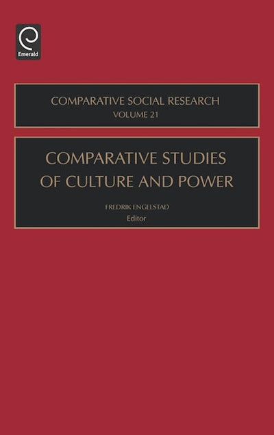 Comparative Studies of Culture and Power