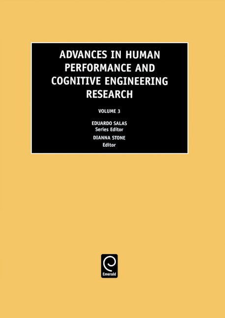 Book cover image for Advances in Human Performance and Cognitive Engineering Research ISBN: 9780762309863