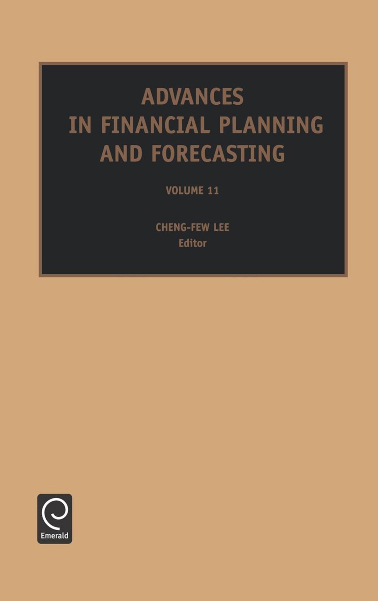 Cover image for Advances in Financial Planning and Forecasting ISBN 9780762310166