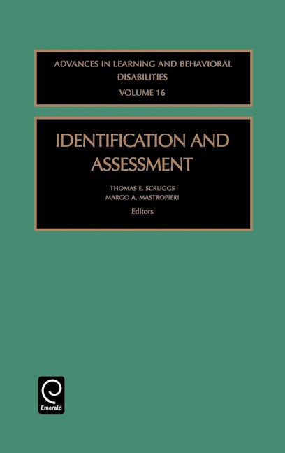 Book cover image for Identification and Assessment ISBN: 9780762310296