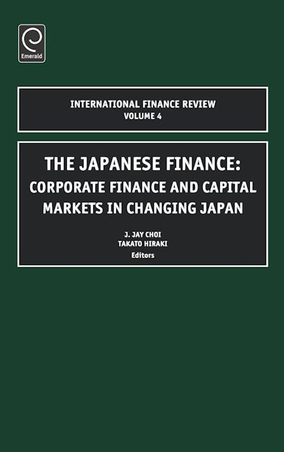 Book cover image for Japanese Finance ISBN: 9780762310685
