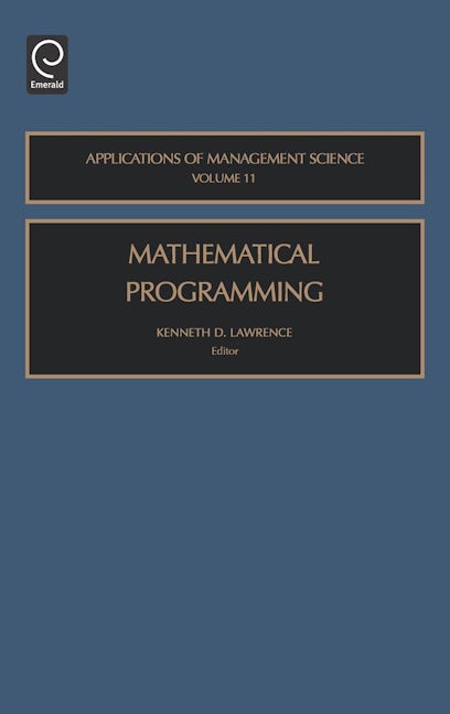 Book cover image for Mathematical Programming ISBN: 9780762310951