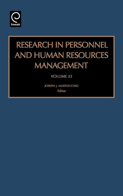 Research in Personnel and Human Resources Management