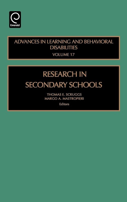 Book cover image for Research in Secondary Schools ISBN: 9780762311071
