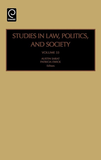 Book cover image for Studies in Law, Politics and Society ISBN: 9780762311095