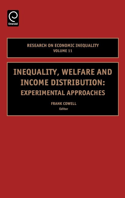 Book cover image for Inequality, Welfare and Income Distribution ISBN: 9780762311132