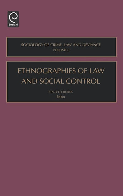Ethnographies of Law and Social Control