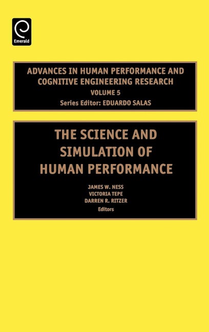 Book cover image for The Science and Simulation of Human Performance ISBN: 9780762311415