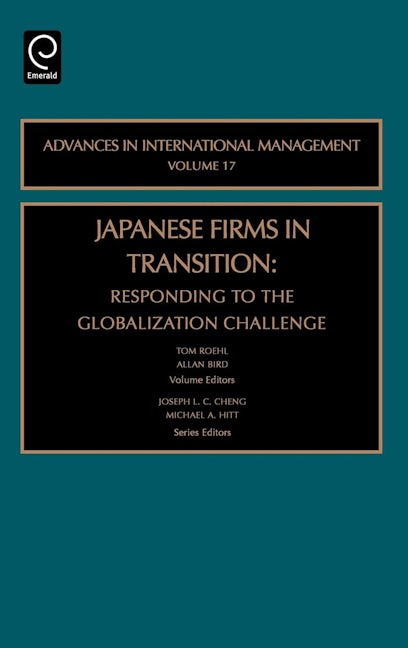 Book cover image for Japanese Firms in Transition ISBN: 9780762311576