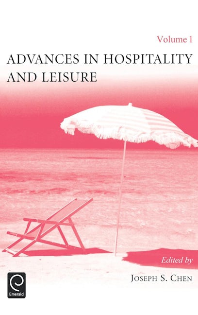 Book cover image for Advances in Hospitality and Leisure ISBN: 9780762311583