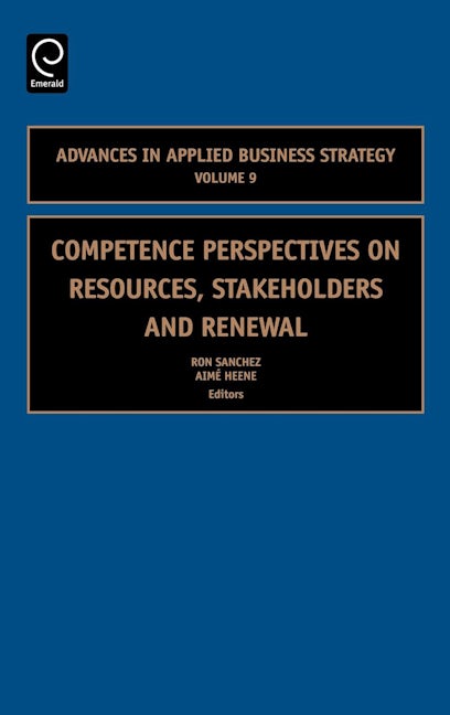 Book cover image for Competence Perspectives on Resources, Stakeholders and Renewal ISBN: 9780762311705