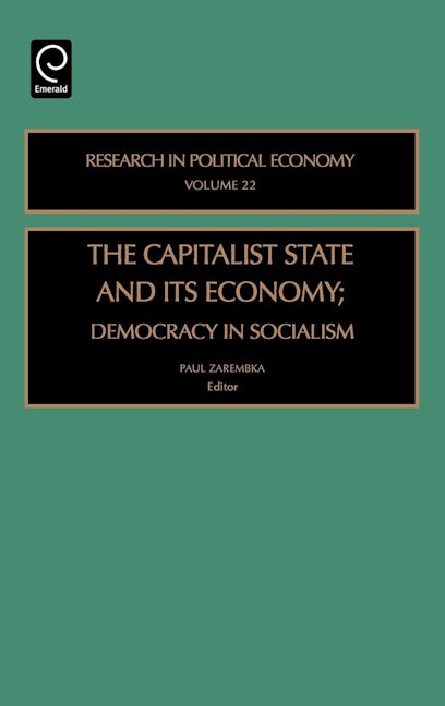 Book cover image for Capitalist State and Its Economy ISBN: 9780762311767