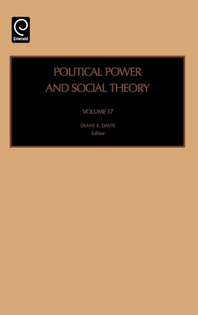 Book cover image for Political Power and Social Theory ISBN: 9780762311903