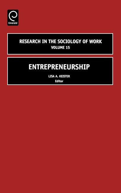 Book cover image for Entrepreneurship ISBN: 9780762311910