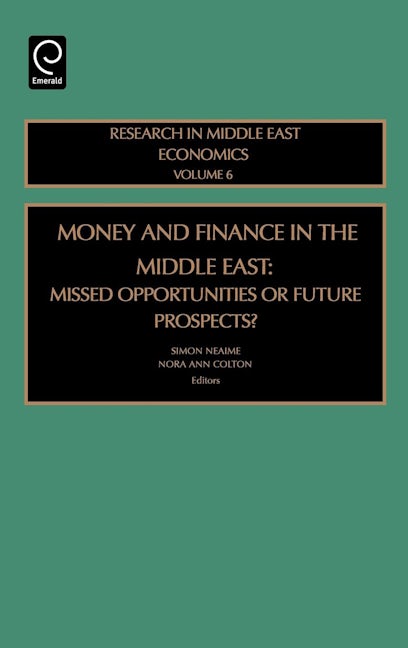 Book cover image for Money and Finance in the Middle East ISBN: 9780762312160