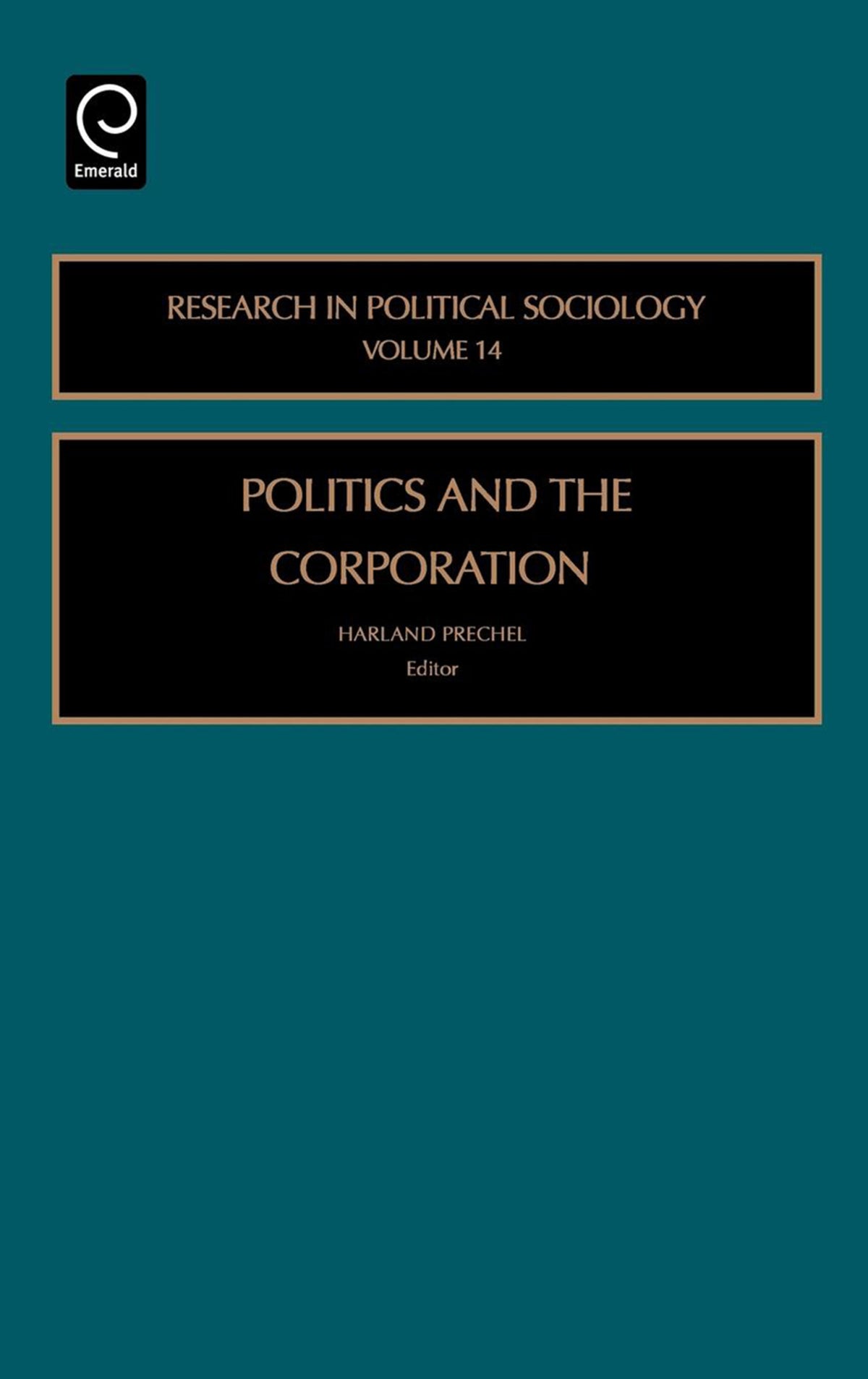 Cover image for Politics and the Corporation ISBN 9780762312177