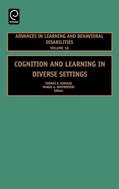 Book cover image for Cognition and Learning in Diverse Settings ISBN: 9780762312245