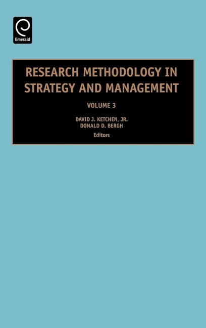 Book cover image for Research Methodology in Strategy and Management ISBN: 9780762313396