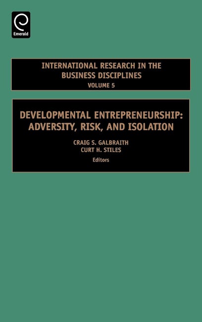 Book cover image for Developmental Entrepreneurship ISBN: 9780762313587