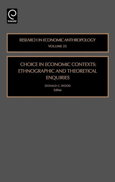 Choice in Economic Contexts
