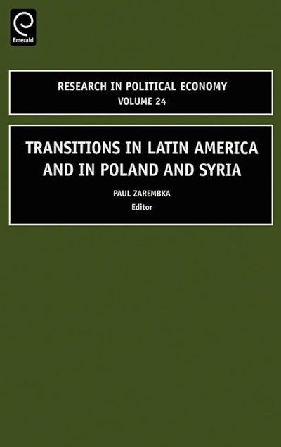 Transitions in Latin America and in Poland and Syria