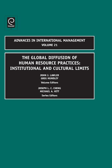 Book cover image for Global Diffusion of Human Resource Practices ISBN: 9780762314010