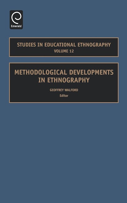 Book cover image for Methodological Developments in Ethnography ISBN: 9780762314379