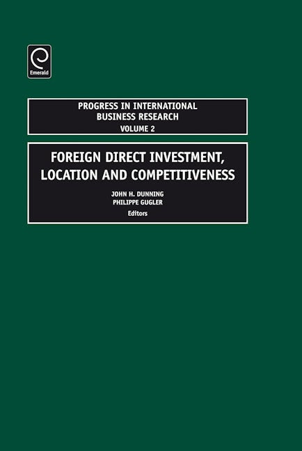 Foreign Direct Investment, Location and Competitiveness