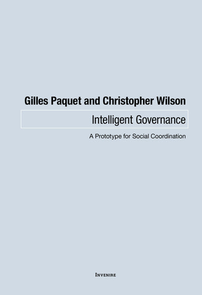 Cover image for Intelligent Governance, isbn: 9780776638409