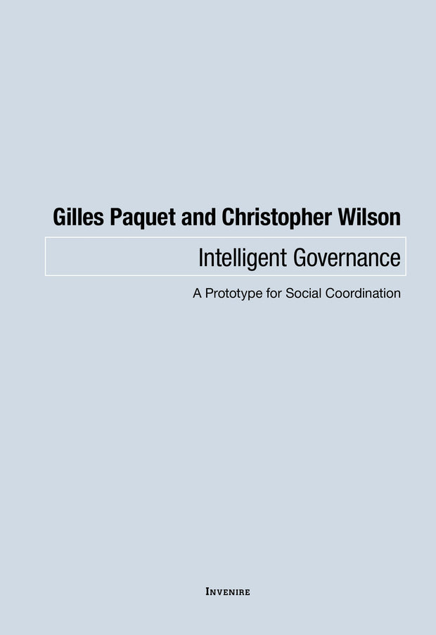 Cover image for Intelligent Governance, isbn: 9780776638409