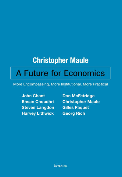 Cover image for A Future for Economics, isbn: 9780776638942