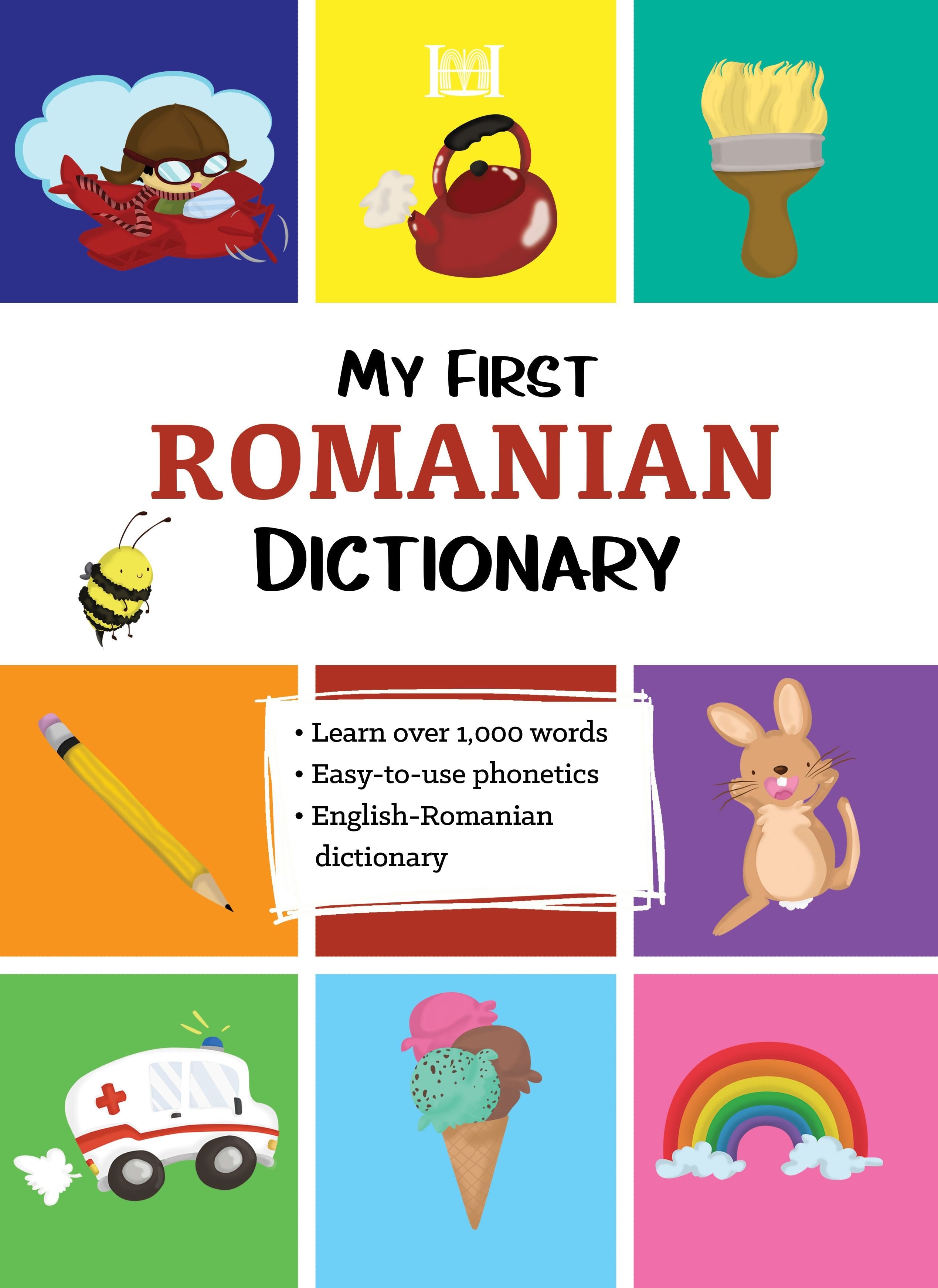 Book cover image for My First Romanian Dictionary ISBN: 9780781814546