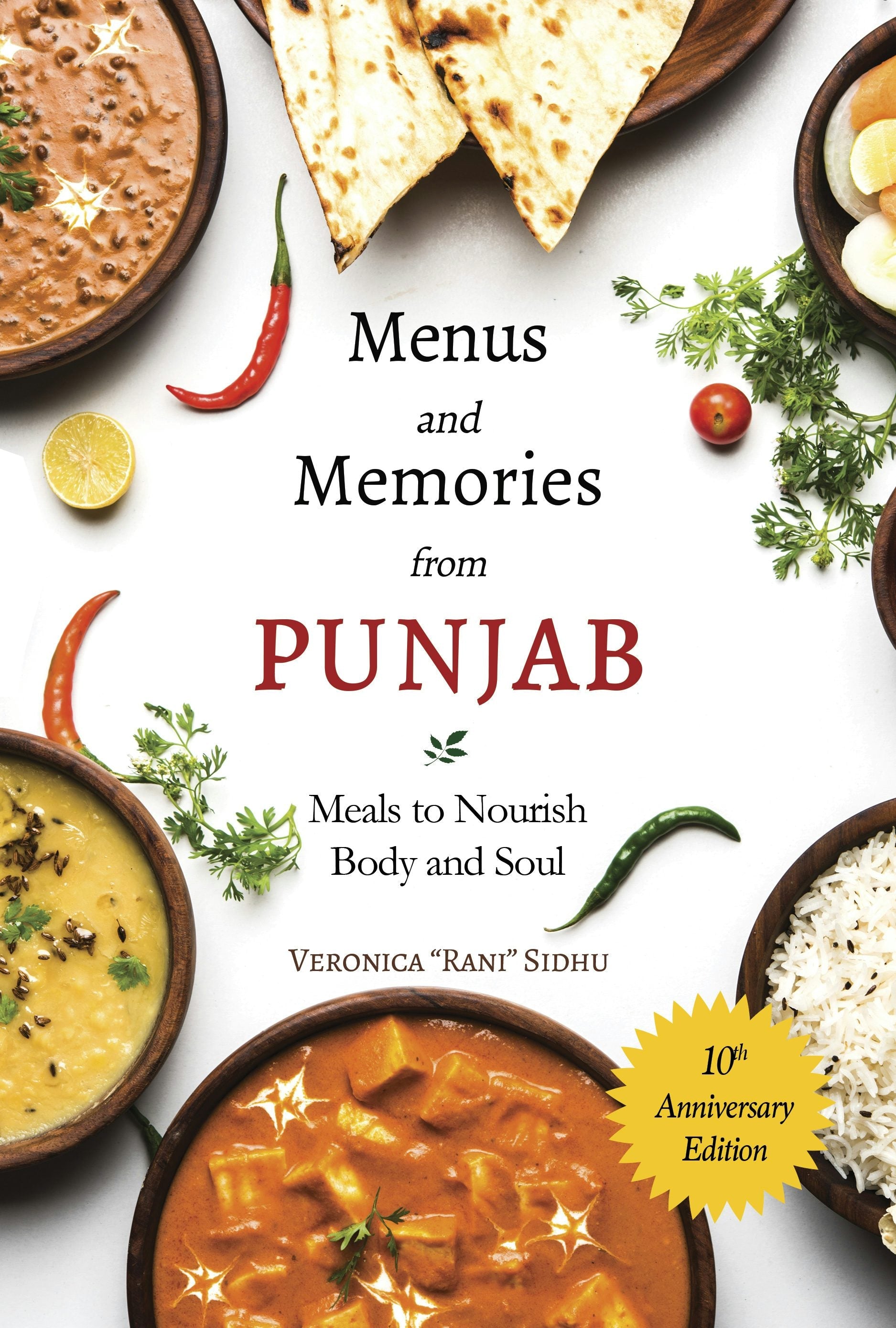 Book cover image for Menus and Memories from Punjab ISBN: 9780781887205