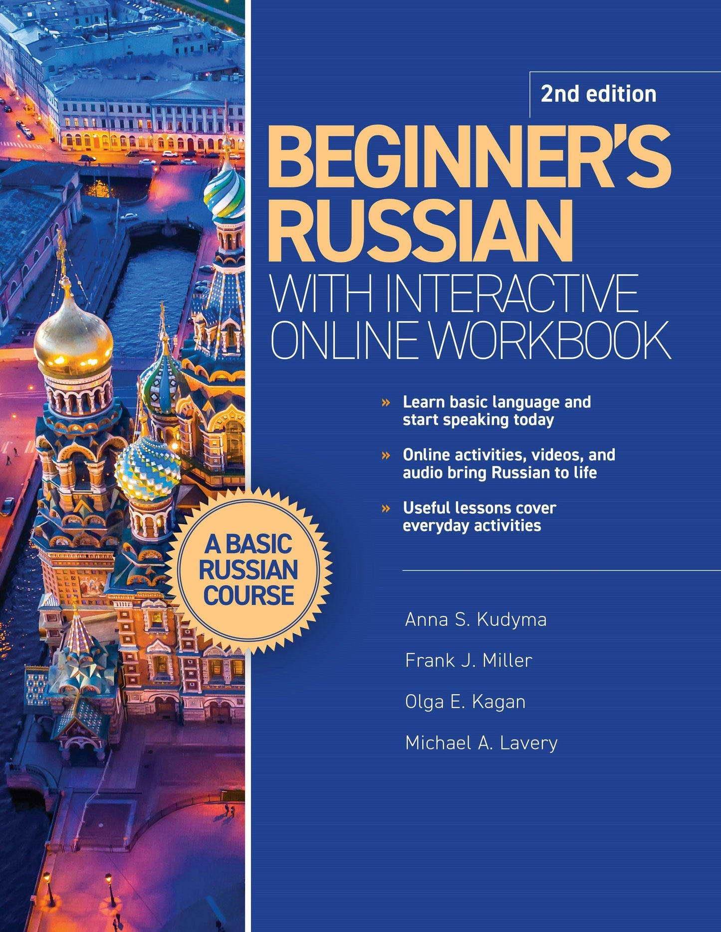 Book cover image for Beginner's Russian with Interactive Online Workbook, 2nd edition ISBN: 9780781887397