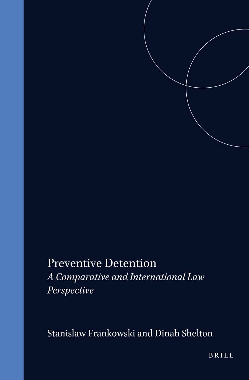 Book cover image for Preventive Detention ISBN: 9780792314653