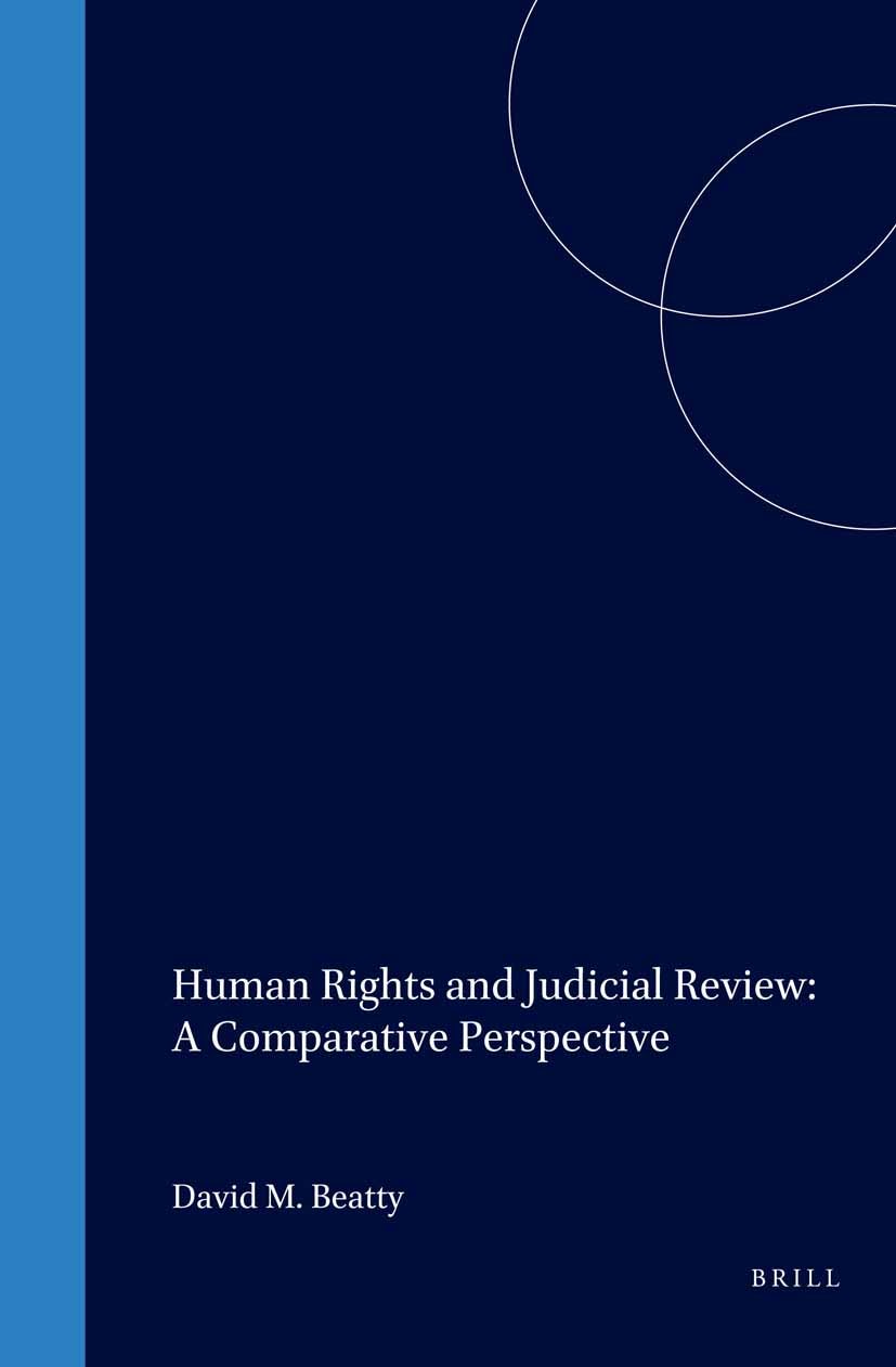 Book cover image for Human Rights and Judicial Review: A Comparative Perspective ISBN: 9780792329688